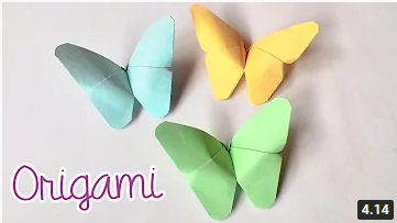 Cara Mudah buat Origami Kupu-Kupu